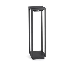 Netlighting Saura LED Outdoor Bollard Light Dark Grey Solar Powered with PIRSensor IP54 Netlighting Dark Grey