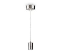 Netlighting Set Up Slim Pendant Ceiling Light Nickel in Grey Netlighting Grey