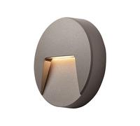 Netlighting Severus Cct Outdoor Surface Mounted 3W LED Wall Light Grey IP65 Netlighting Grey
