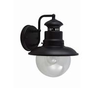 Elstead Shipston 1 Light Outdoor Wall Lantern Light Black, E27