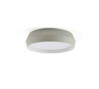 Netlighting Shoku 350 Grey White Wall Ceiling Lamp 24W 2700K in Light Grey Netlighting Light Grey