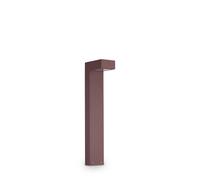 Netlighting Sirio 2 Light Outdoor Bollard Light Coffee IP44 in Brown Netlighting Brown