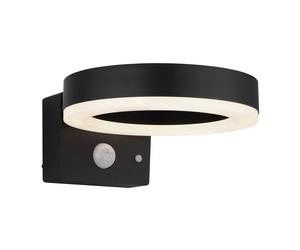Netlighting Solarleuchte Outdoor Modern Wall Lamp Matt Black IP44 LED 4000K Netlighting Black