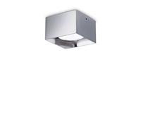 Netlighting Spike Square Surface Mounted Downlight Chrome in Silver Netlighting Silver