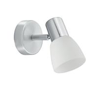 Netlighting SPOT Single Adjustable Spotlight Nickel 11x12.5cm in Grey | Size: 11x12.5 cm Netlighting Grey 11x12.5 cm