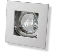 Netlighting Square Recessed Downlight Aluminum in Grey Netlighting Grey