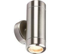 Netlighting Stainless Steel Up & Down Light GU10 Fitting 230V IP65 in Grey Netlighting Grey