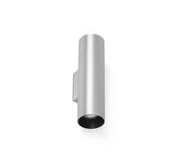 Netlighting Stan Up & Down Wall Lamp Brushed Aluminium GU10 in Grey Netlighting Grey