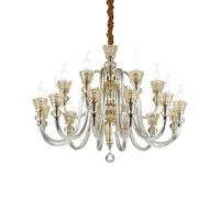 Netlighting Strauss 18 Light Chandelier Rose Gold Finish E14 Netlighting Rose Gold