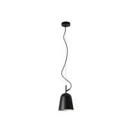 Netlighting Studio 16cm Dome Pendant Ceiling Light Matt Black Netlighting Black