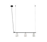 Netlighting Studio 3 Light Bar Pendant Ceiling Light Matt White Netlighting White