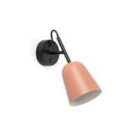 Netlighting Studio Single Spotlight Matt Black Pink in Pale Pink Netlighting Pale Pink