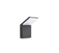 Netlighting Style Integrated LED Outdoor Wall Lamp 1 Light Anthracite 3000K IP54 in Black Netlighting Black
