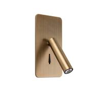 Netlighting Suau Integrated LED Reading Light Wall Light Bronze 3000K Netlighting Bronze