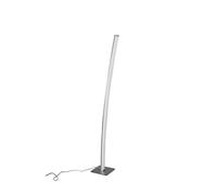 Netlighting Surf Floor Lamp 23W LED Satin Nickel Polished Chrome 3000K 1590lm in Grey Netlighting Grey