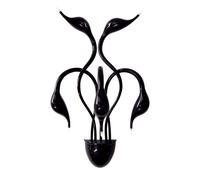 Netlighting Swan Modern 5 Light Wall Lamp G4 in Black Netlighting Black