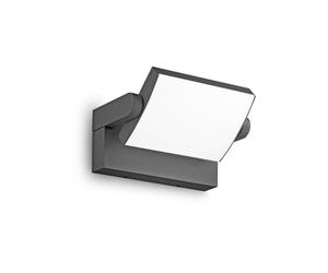 Netlighting SWIPE LED Outdoor Down Wall Lamp Anthracite 3000K IP54 in Black Netlighting Black