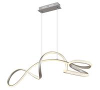Netlighting Swirl Pendant Ceiling Light Nickel Matt LED 4000K in Grey Netlighting Grey