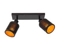 Netlighting Tagalog Scandinavian Twin Ceiling Spotlight 2xE27 Black Netlighting Black