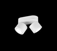 Netlighting Taurus Modern 2 Light Twin Ceiling Spotlight White Matt 3000K UK Stock Netlighting White