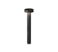 Netlighting Tesla 4 Light 80cm Outdoor Bollard Black IP44 Netlighting Black