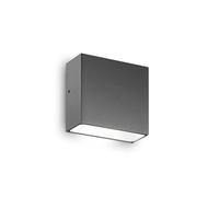 Netlighting Tetris 1 Light Outdoor Wall Light Anthracite IP44 G9 in Black Netlighting Black