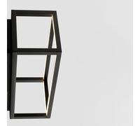 Netlighting Tide 60cm Bathroom Over Mirror Light Matt Black 3000K IP44 Netlighting Black