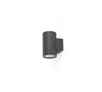Netlighting Tond 2 Light Dark Grey LED Wall Lamp 3000K 2x6W 3000K IP54 Netlighting Dark Grey
