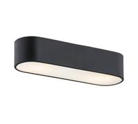 Netlighting Toni Surface Mounted Downlight Milky Black Structure 50cm Netlighting Black