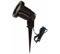 Netlighting Tono 1 Light Outdoor Spike Light Black IP44 GU10 Netlighting Black