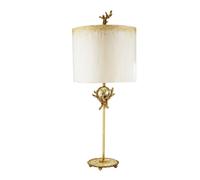 Netlighting Trellis 1 Light Table Lamp Silver Putty E27 in Beige Netlighting Beige