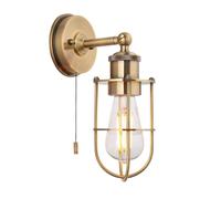Netlighting 'TREVISO' Non Dimmable Stylish Contemporary Metal Bathroom Wall Lamp in Yellow Netlighting Yellow