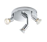Netlighting Triple Spotlight Chrome 230V GU10 in Grey Netlighting Grey
