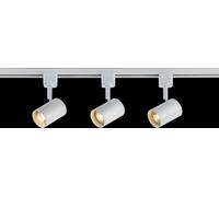 Netlighting TRKSP8 1 Metre Tracklight Kit White 230V IP20 3x40W Netlighting White