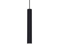 Netlighting Tube LED 1 Light Slim Ceiling Pendant Black Netlighting Black