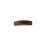 Netlighting Tucson Outdoor Flush Aluminum Wall Lamp Bronze IP44 E14 Netlighting Bronze