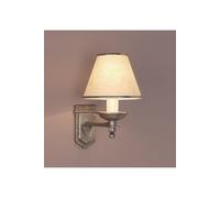 Netlighting Tudor Wall Light Bronze Wall Lamp with Shade in Brown Netlighting Brown