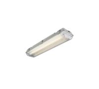 Netlighting Twin LED Ready Anti Corrosive Fitting (4ft) 230V IP65 T8 in Grey Netlighting Grey