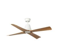 Outdoor DC Ceiling Fan Typhoon White-Maple