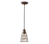 Netlighting Urban Renewal 1 Light Ceiling Pendant Parisian Bronze E27 in Brown Netlighting Brown
