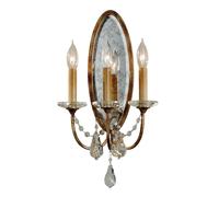 Netlighting Valentina 3 Light Indoor Candle Wall Light Bronze E14 Netlighting Bronze