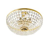 Netlighting Valerie Classic Ceiling Light Polished Gold 8x E14 Netlighting Gold