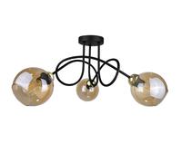 Netlighting Venus Multi Arm Semi Flush Ceiling Light Gold 70cm 3x E27 Netlighting Multicolor