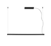 Netlighting Vico 115cm Black Pendant Lamp With Surface Canopy Netlighting Black