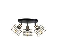 Netlighting Viva Ceiling Spotlight Clusters Gold 35cm 3x E27 Netlighting Gold