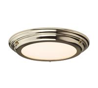 Welland LED 1 Light Flush Light - Polished Brass - Brass