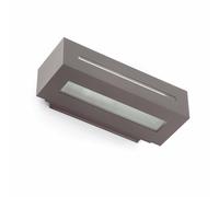 Netlighting West 1 Light Outdoor Wall Light Dark Grey IP54 E27 Netlighting Dark Grey