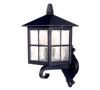 Luminosa Lighting Elstead Winchester 1 Light Outdoor Wall Lantern Light Black Ip44, E27