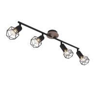 Netlighting Xara I Ceiling Spotlight Bar Black 4x E14 Netlighting Black