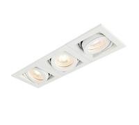 Netlighting Xeno LED Triple Recessed Light Matt White Netlighting White